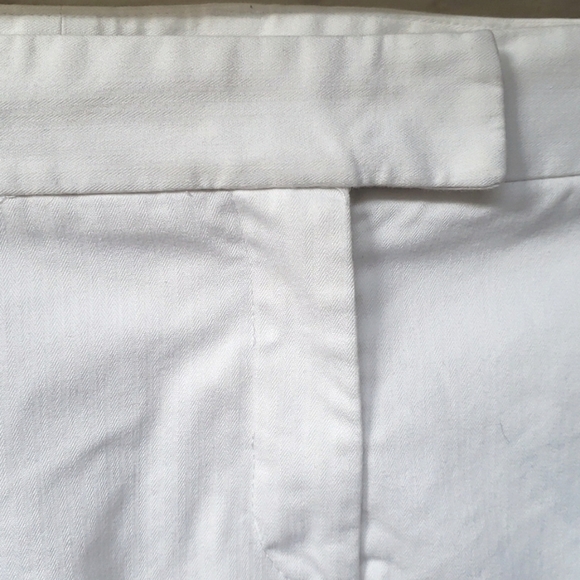 H&M cuffed white bermuda short 16 - Picture 3 of 6